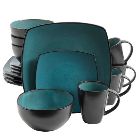 Soho Lounge Square Stoneware Dinnerware Set