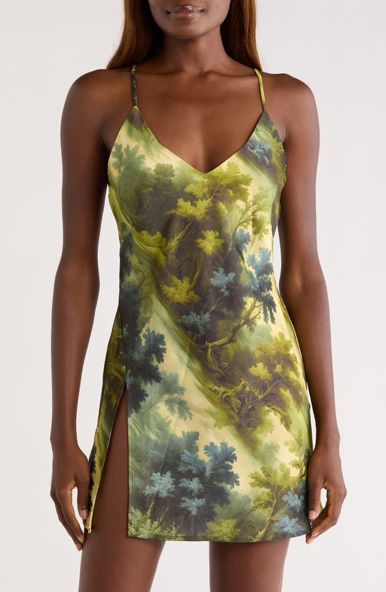 KILO BRAVA Slip Chemise, Main, color, Landscape