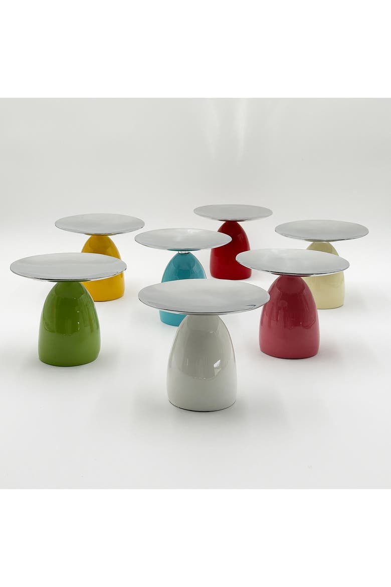 Luxe Petite Pedestal, Alternate, color, Aqua