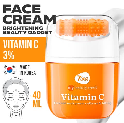 Vitamin C Gua Sha Roller Neck Wrinkle Cream - Radiance Face Cream