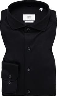 1863 by Eterna Jersey Slim Fit Dress Shirt