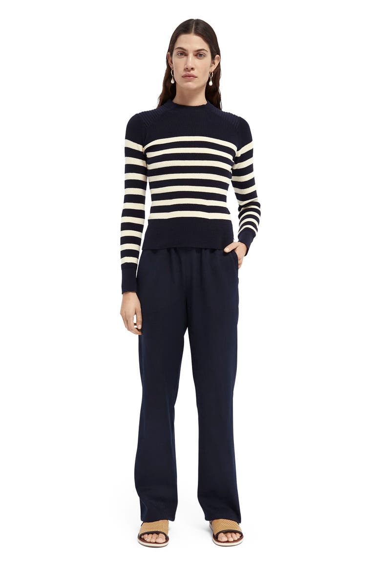 Scotch & Soda Breton Stripe Sweater, Alternate, color,