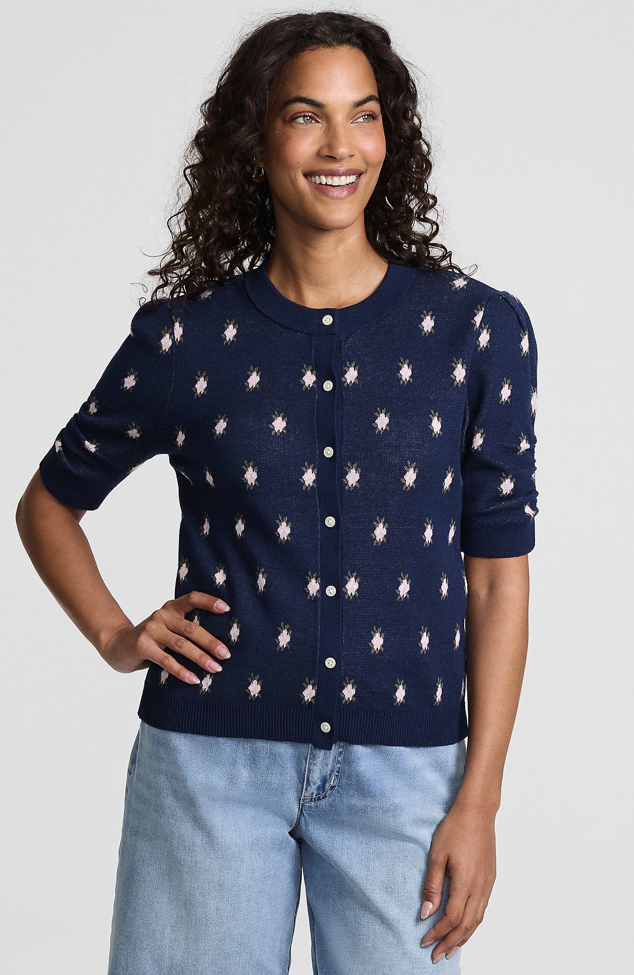 selected Blue/Pink Florals