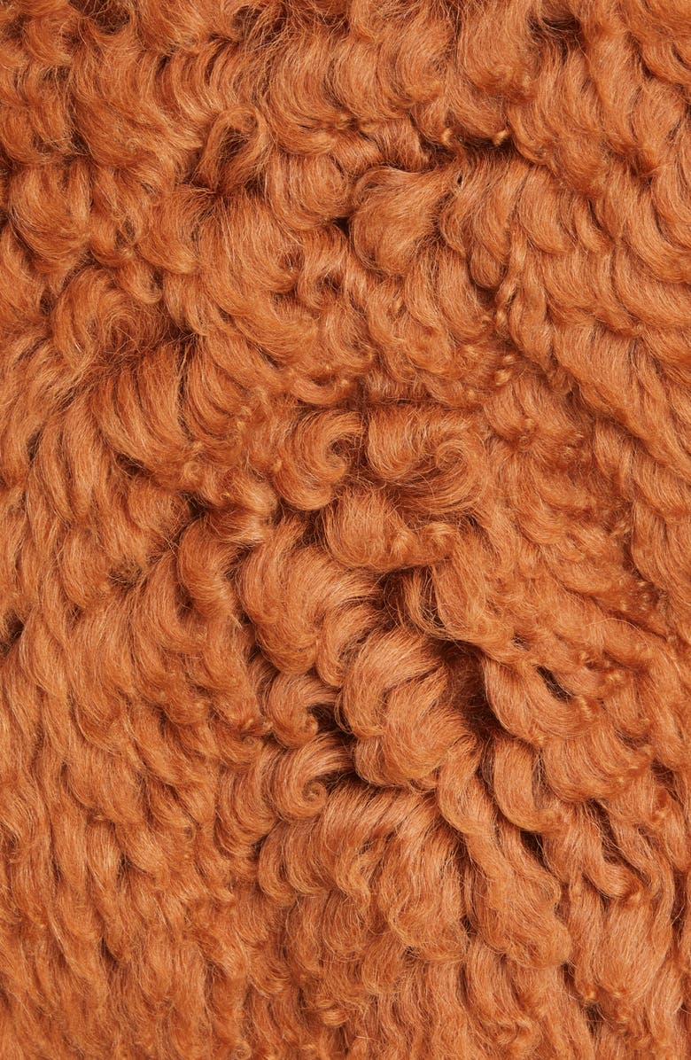 Zimmermann Tempo Crop Genuine Shearling Jacket, Alternate, color, 