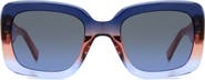 Kate Spade bellamys 52mm gradient rectangular sunglasses