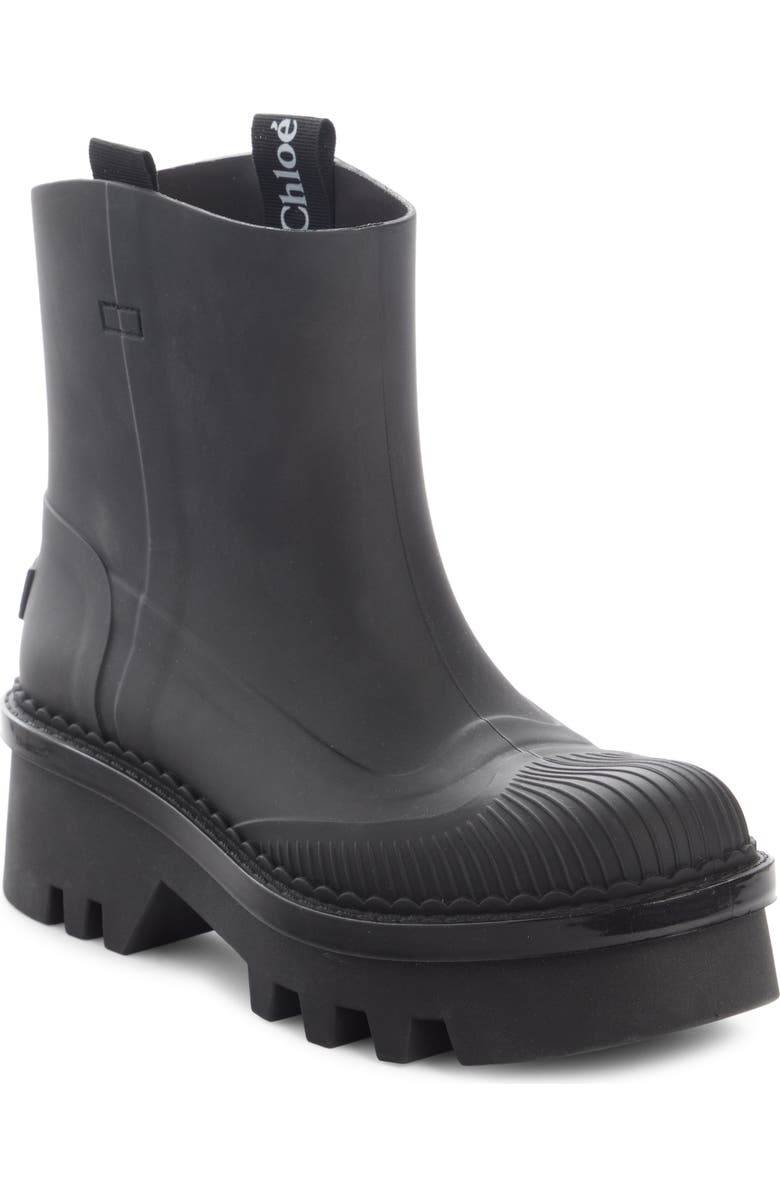Chloé Raina Waterproof Rain Boot, Main, color,