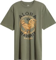 Rip Curl Aloha Hawaii Roster Cotton Graphic T-Shirt