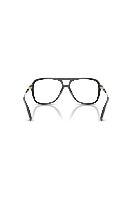 Jimmy Choo 53mm Pilot Optical Glasses In Black