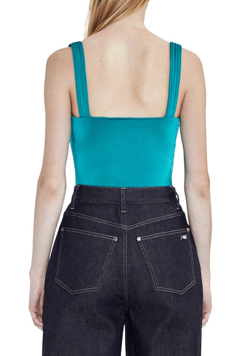 Brice Quilted Cutout Top, Alternate, color, PICKLES