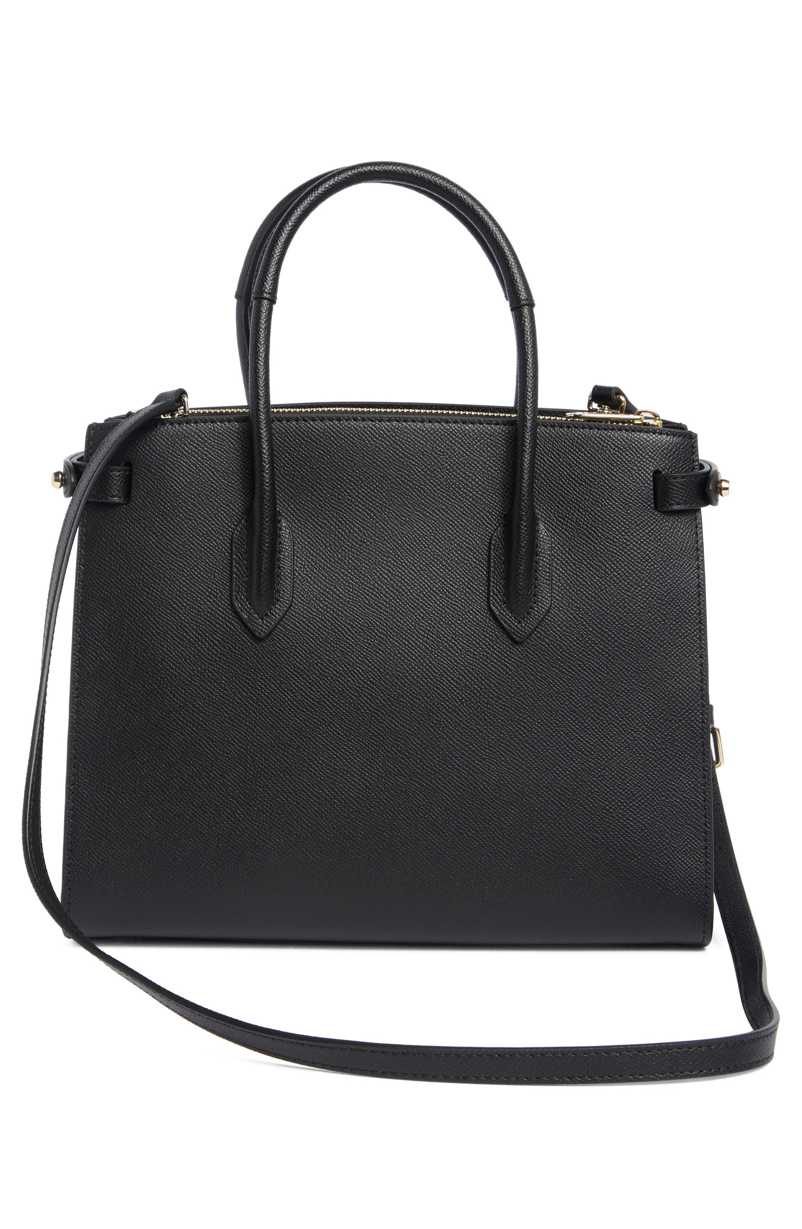 Furla Gardenia Tote Bag, Alternate, color, Nero