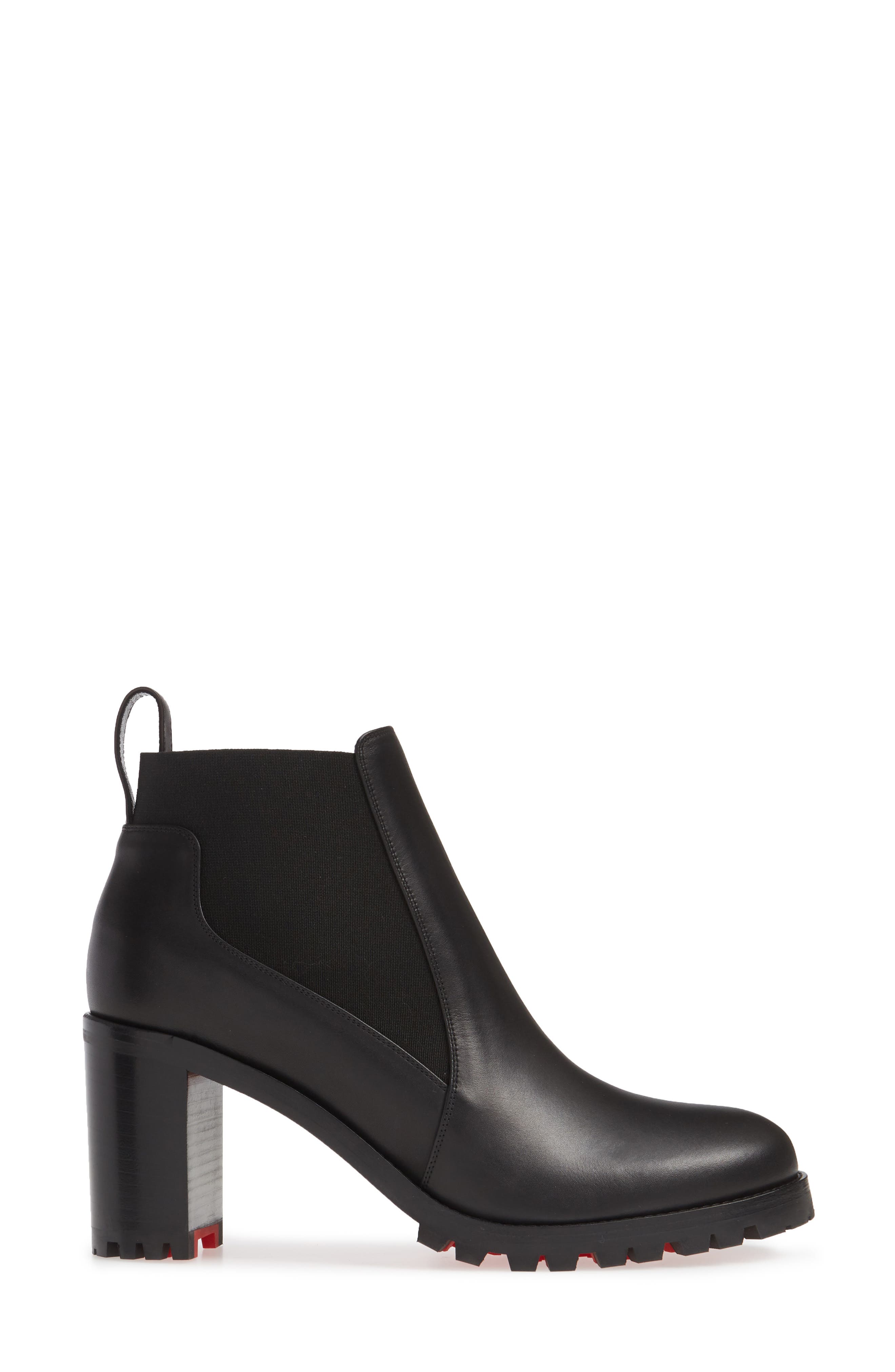 Marchacroche Chelsea Bootie, Alternate, color, BLACK