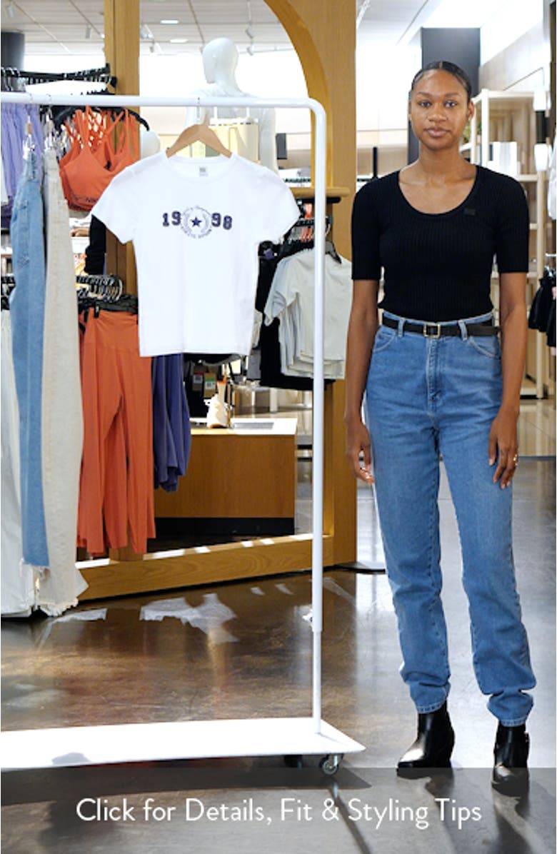 1998 Appliqué Cotton Graphic Baby Tee, sales video thumbnail