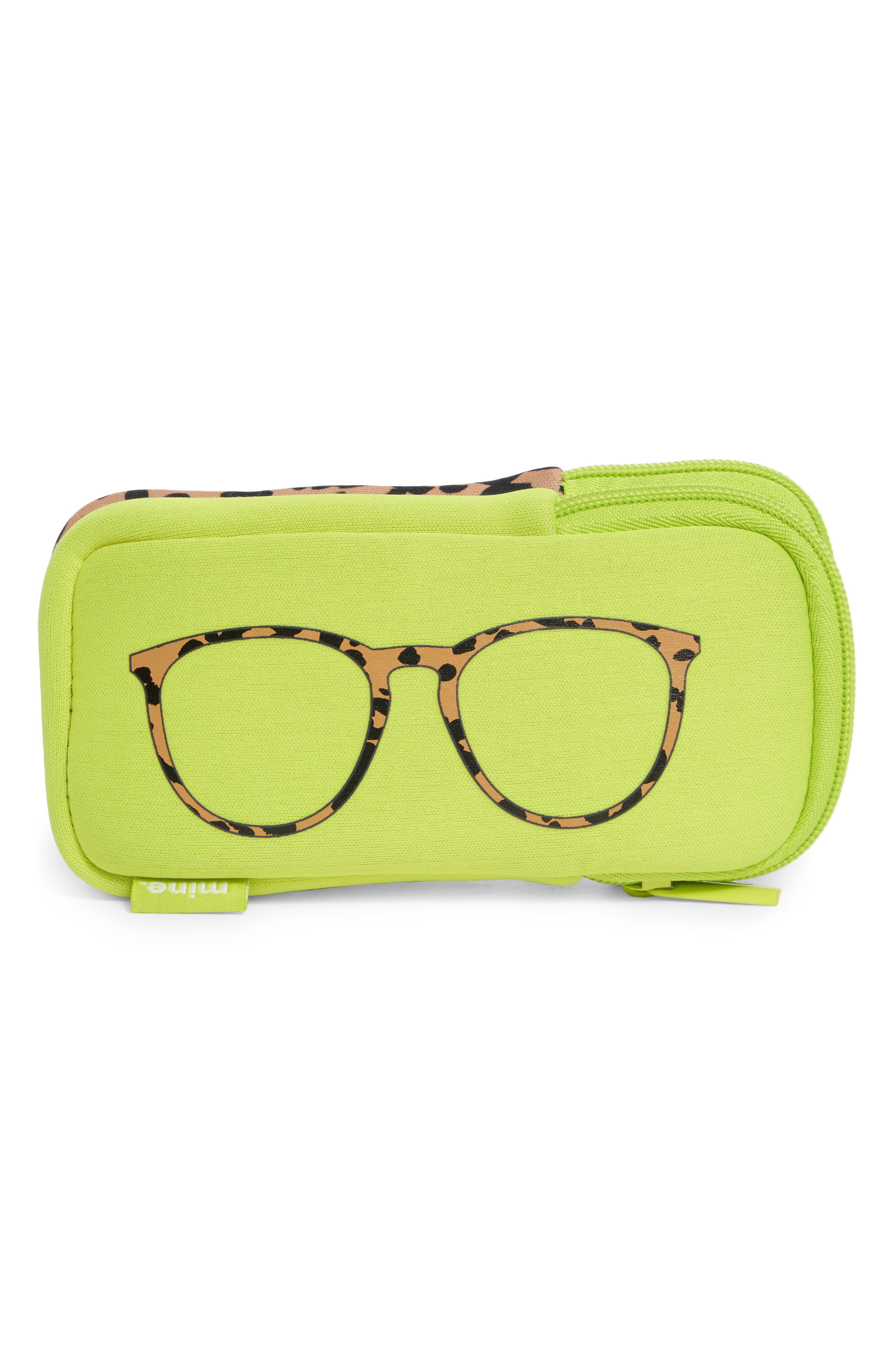 MYTAGALONGS Leopard Double Eyeglass Case