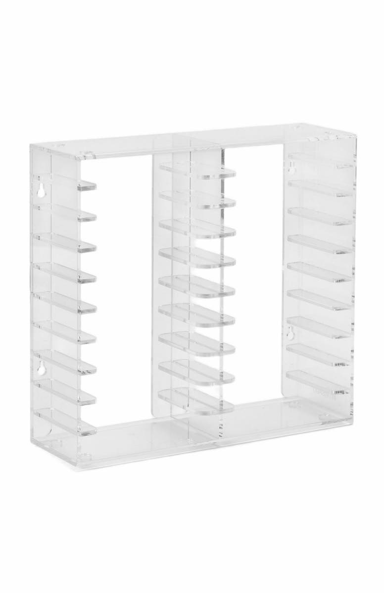Retrospekt Acrylic Cassette Tape Storage Rack for 20 Cassettes, Main, color,