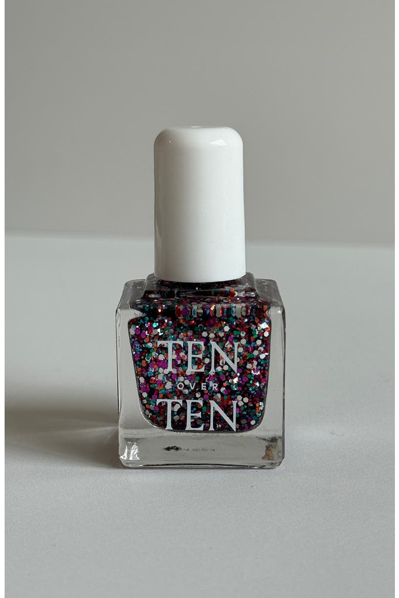 Rainbow Nail Polish Topper, Alternate, color, DEAN