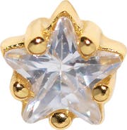 Girls Crew Teeniest Brightest Star Piercing Style Single Stud Earring