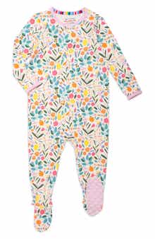 Magnetic Me Life's Peachy Magnetic Closure Footie