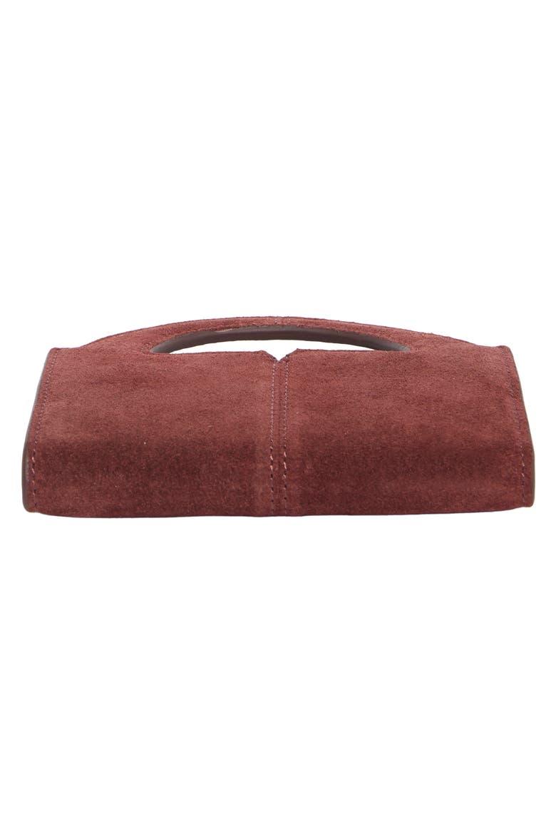 Aleah Wallet on a Chain, Alternate, color, DARK RED