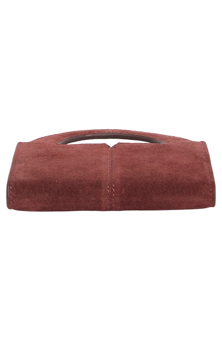 Vince Camuto Aleah Wallet on a Chain, Alternate, color, Dark Red