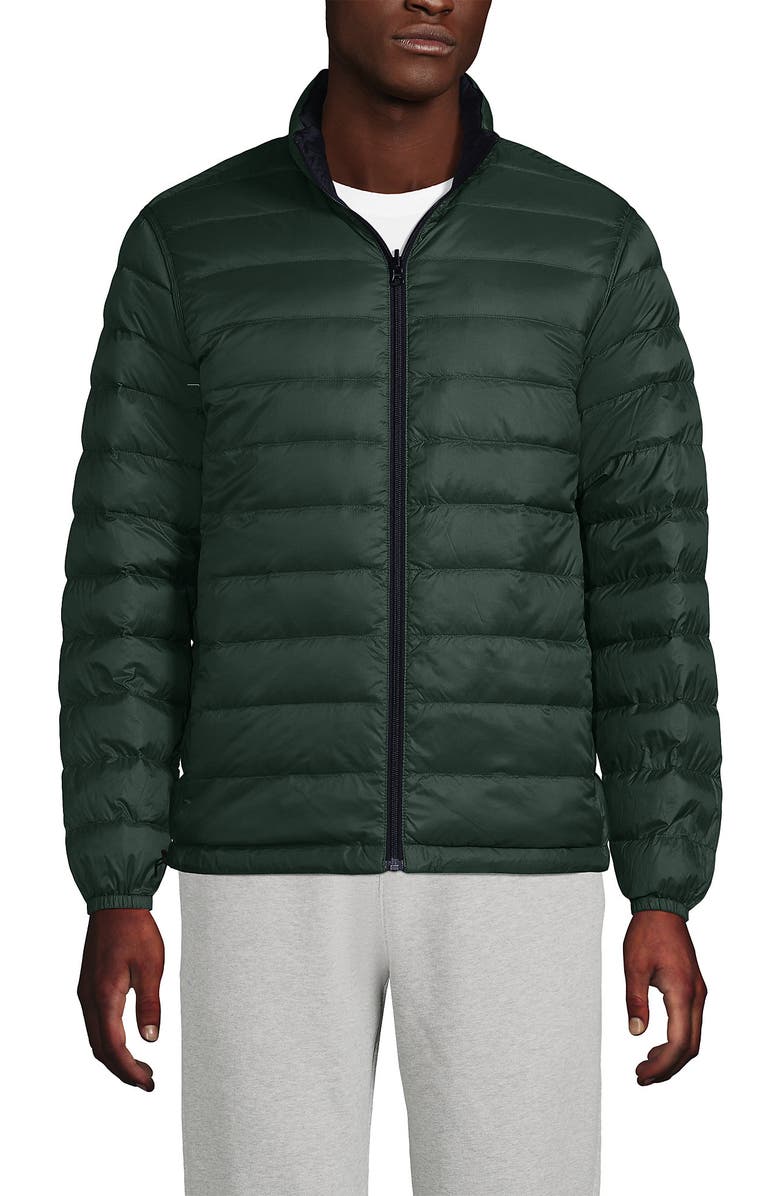 Lands' End Wanderweight Reversible Down Jacket, Alternate, color,