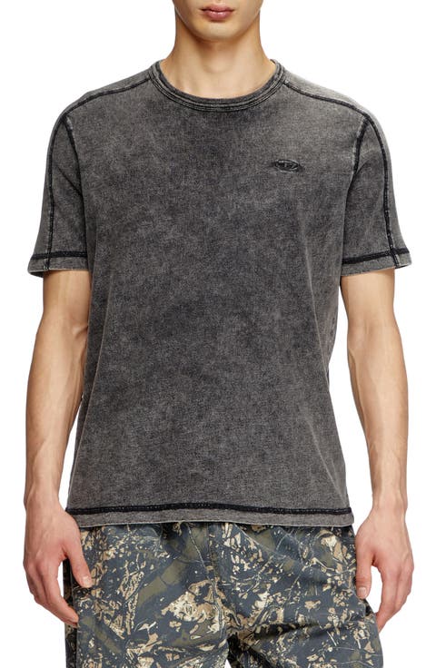 Denim Look Jersey T-Shirt
