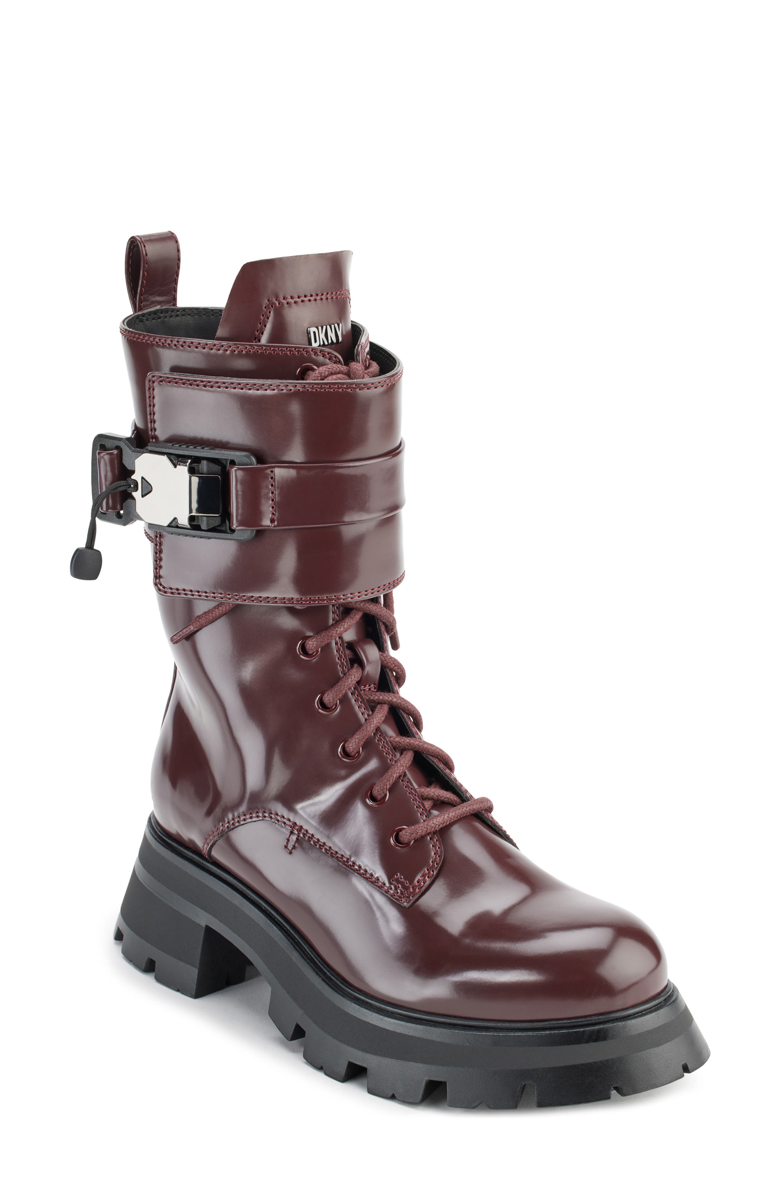 DKNY Lug Sole Combat Boot