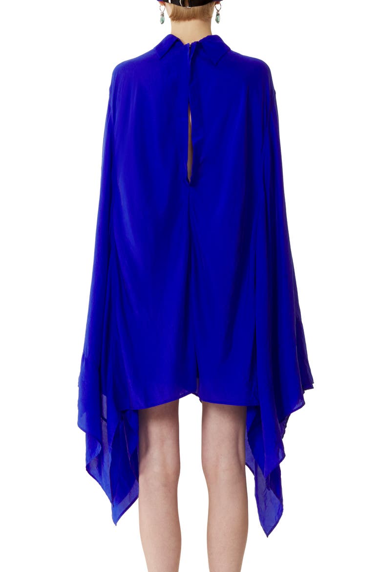 Silk Loose-Fit Top, Alternate, color, Pale blue