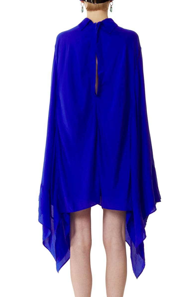 Lanvin Silk Loose-Fit Top, Alternate, color, Pale Blue