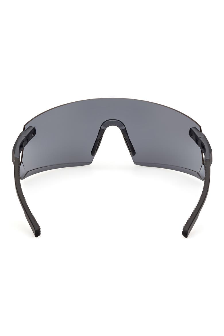 120mm Shield Sports Sunglasses, Alternate, color, MATTE BLACK / SMOKE