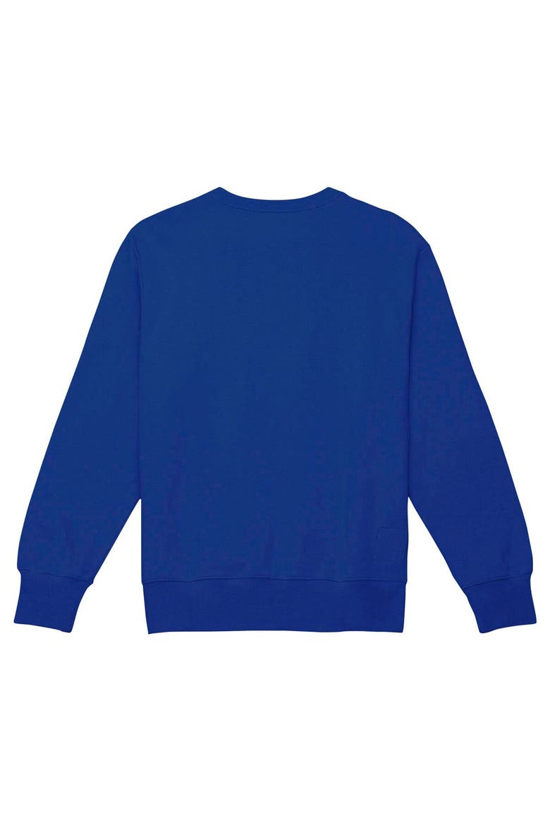 Men's Mitchell & Ness Royal Denver Broncos Basic Fleece Pullover Sweatshirt, Alternate, color, Royal