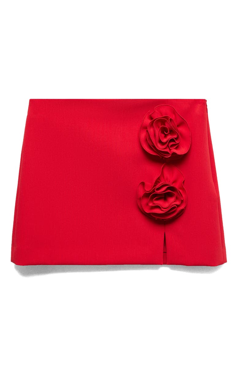 MANGO Lola Rosette Miniskirt, Alternate, color,