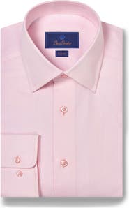David Donahue Slim Fit Royal Oxford Dress Shirt