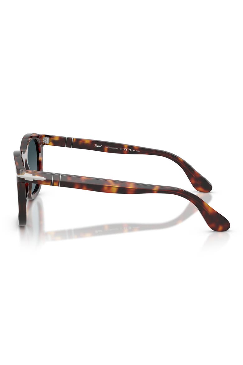 Gender Inclusive 52mm Phantos Polarized Sunglasses, Alternate, color, HAVANA / LIGHT BLUE DARK BLUE