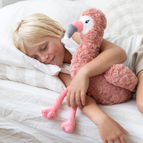 Mindful & Co Mindful And Co Kids Francesca The Weighted Flamingo In Pink