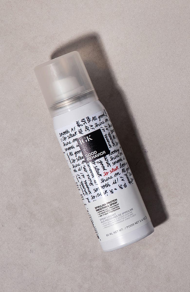 IGK Travel Size Good Behavior Spirulina Protein Prep Smoothing Spray, Alternate, color, 