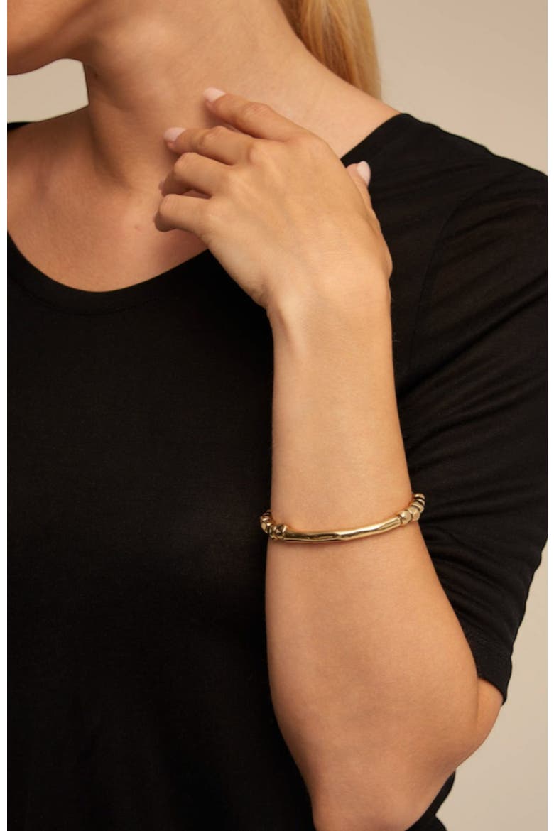 Tubo Bracelet, Alternate, color, Gold