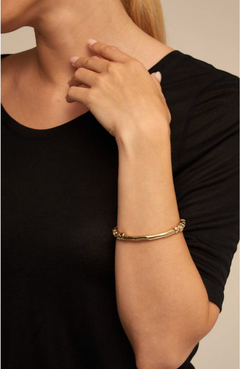UNODE50 Tubo Bracelet, Alternate, color, Gold