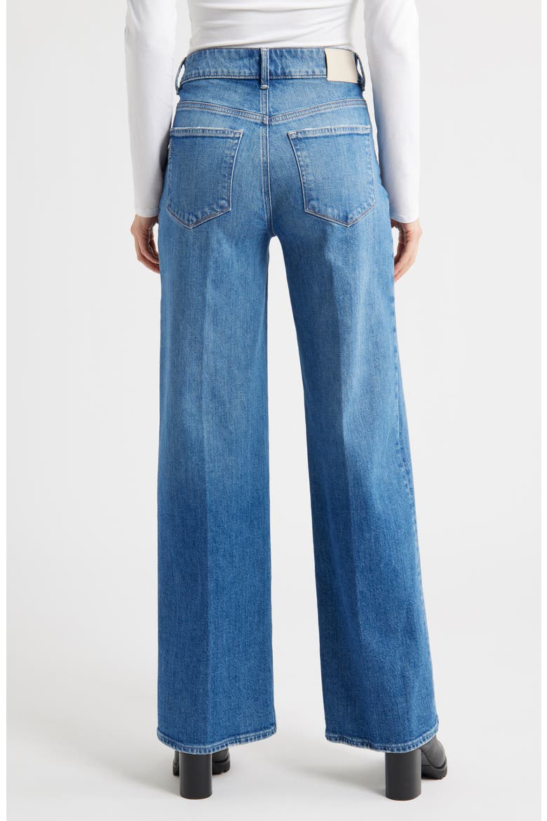 Sasha High Waist Wide Leg Jeans, Alternate, color, PESARO