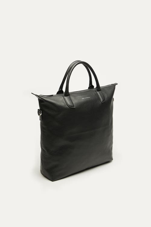Want Les Essentiels De La Vie Want Les Essentiels O'hare Pebble-grained Leather Tote In Black