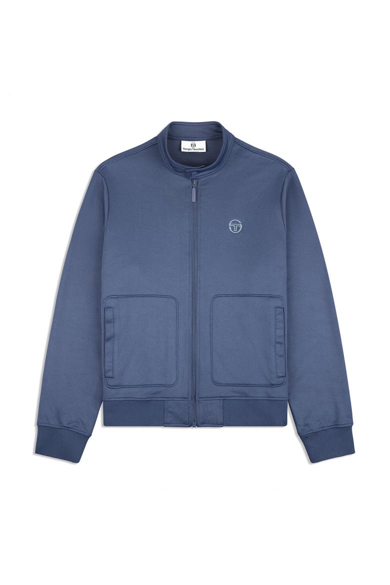 Sandro Track Jacket, Alternate, color, BLUE INDIGO