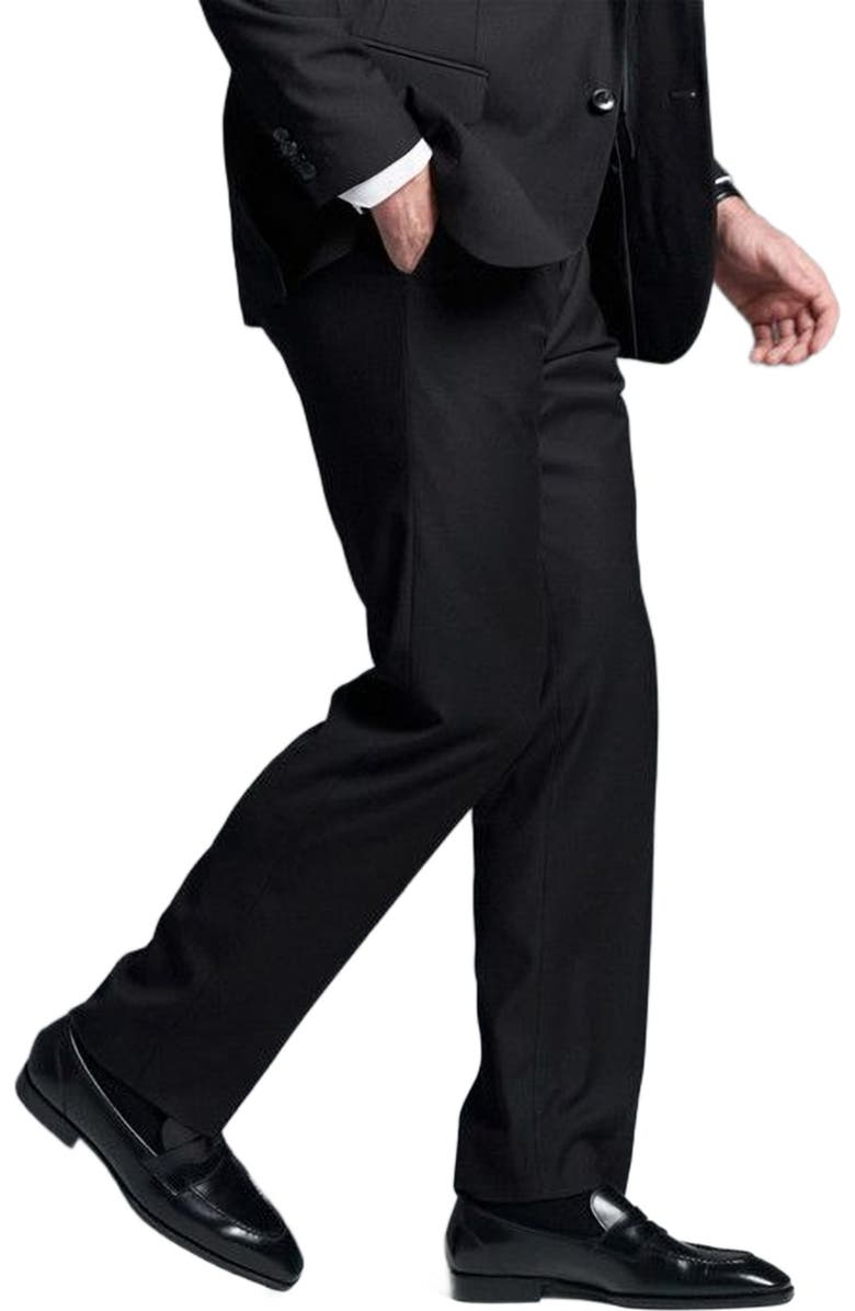 Anthony Veer Belmont Penny Loafer, Alternate, color, Onyx Shine Black