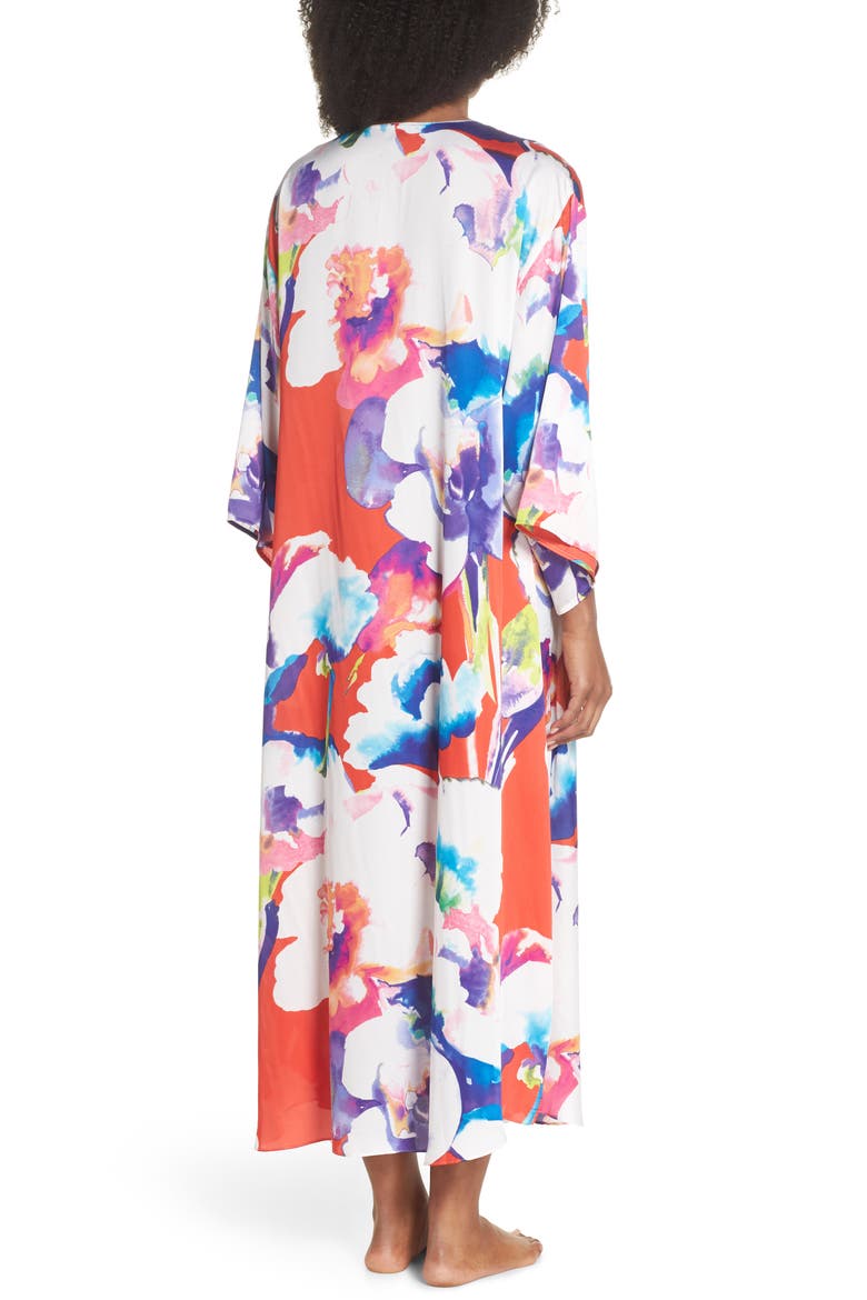 Tahiti Caftan, Alternate, color, RED SALSA RED