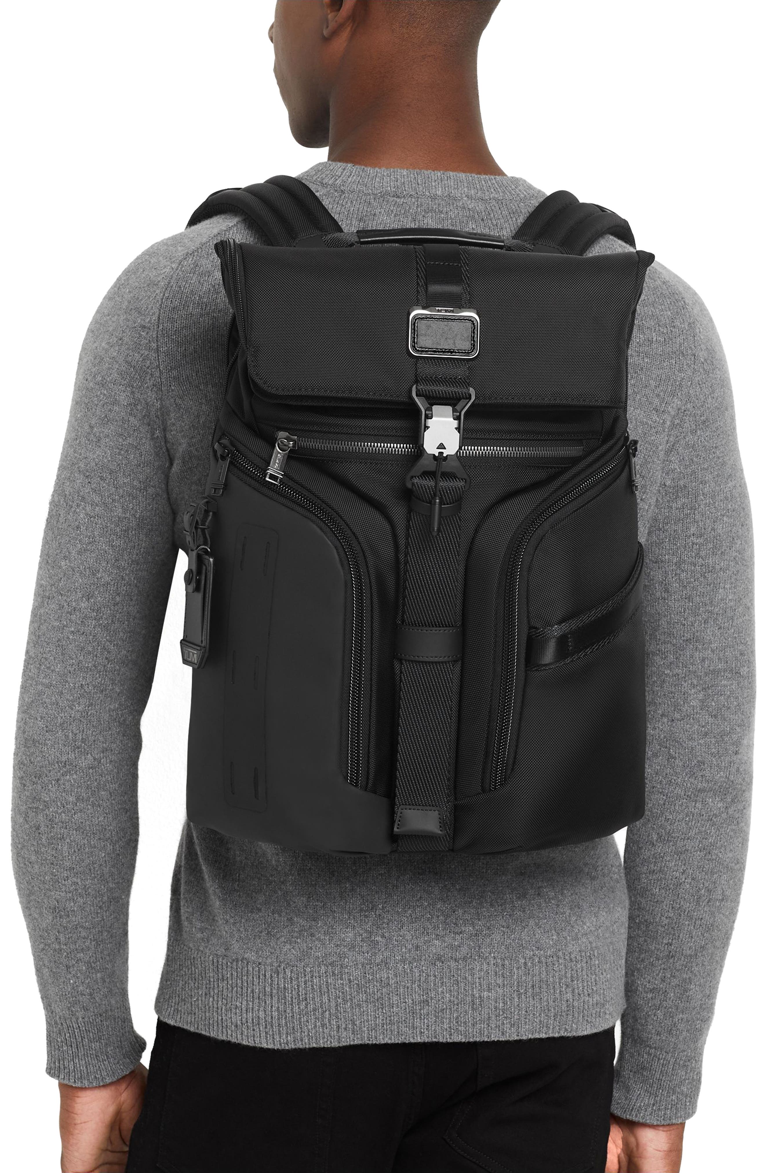 TUMI Alpha Bravo Logistics Backpack, Alternate, color, 