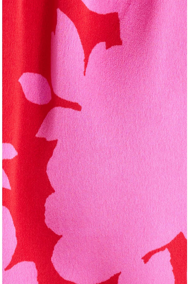 Burning Love One-Shoulder Minidress, Alternate, color, CHERRY-PINK