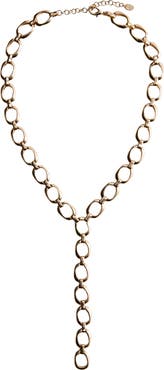 MANGO Long Link Y-Necklace