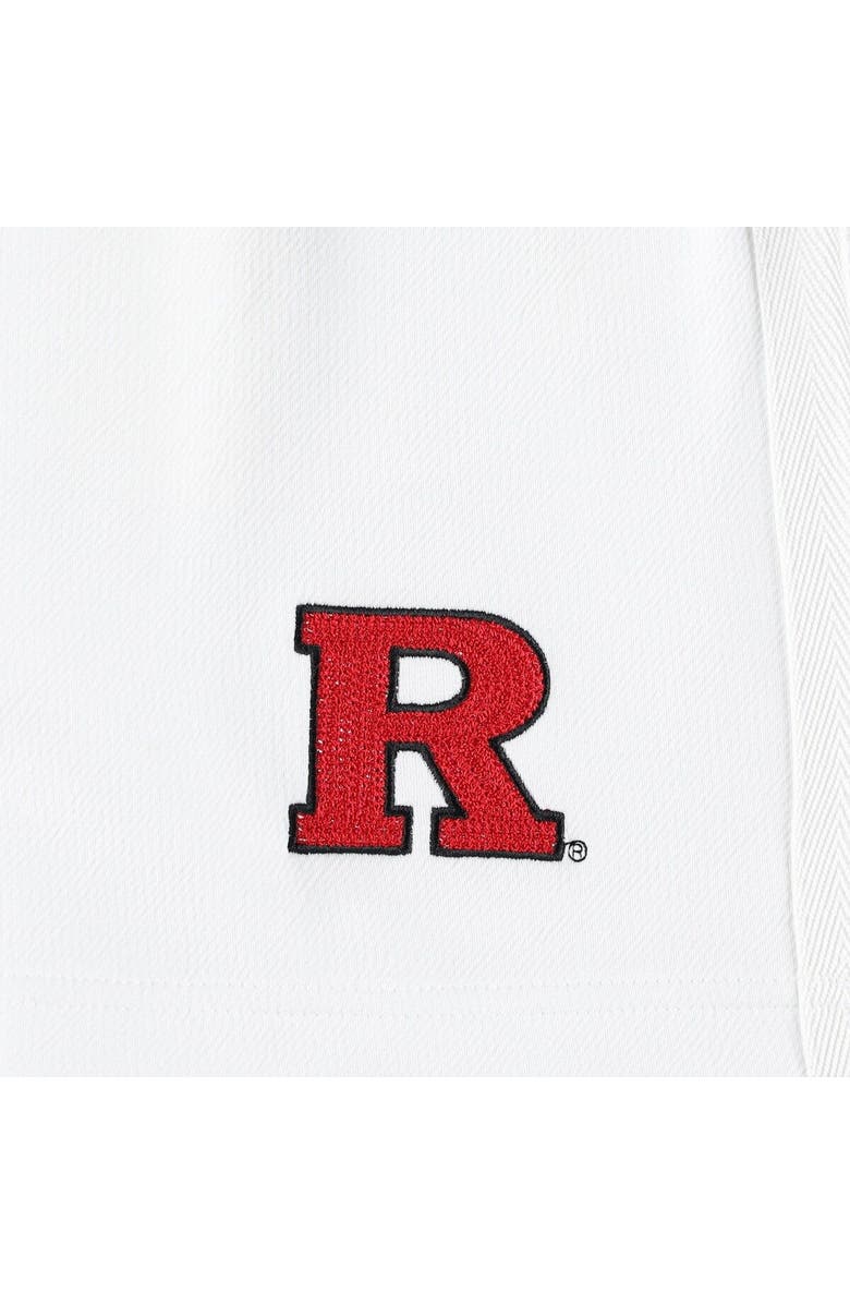 adidas Men's adidas Cream Rutgers Scarlet Knights Zero Dye AEROREADY Shorts, Alternate, color,