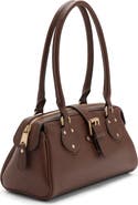MANGO Balboa Faux Leather Shoulder Bag