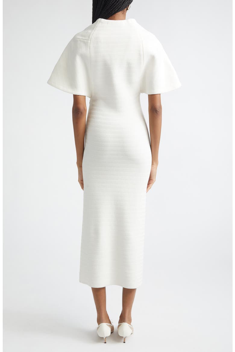 La Robe Maille Stanton Midi Dress, Alternate, color, WHITE