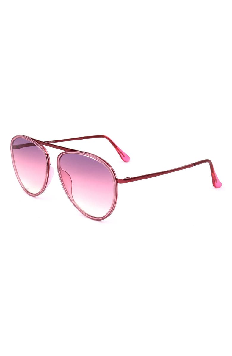 SUPER by RETROSUPERFUTURE<sup>®</sup> 51mm Aviator Sunglasses, Alternate, color, Pink
