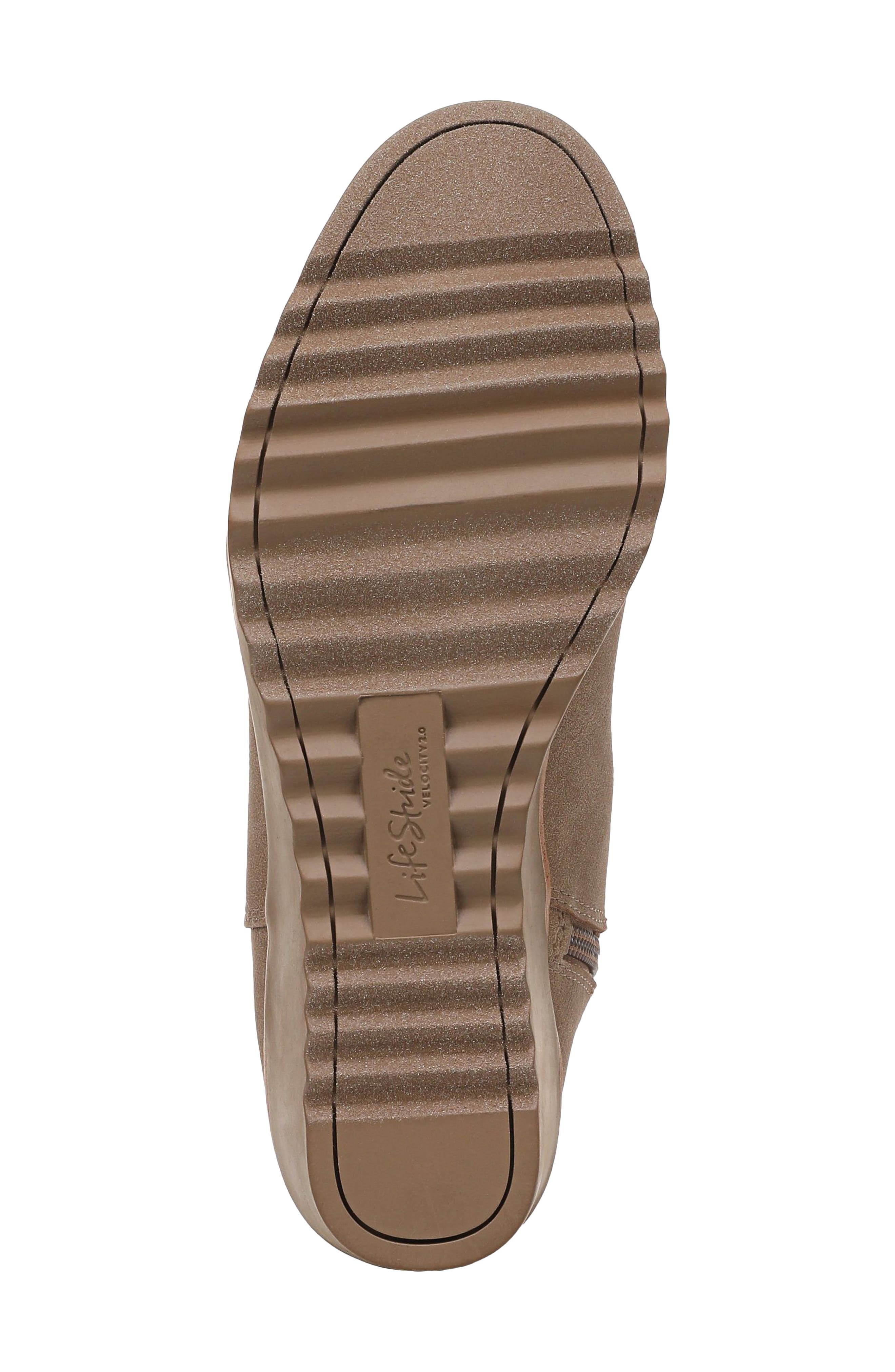 Zionne Wedge Ankle Bootie, Alternate, color, MUSHROOM TAN